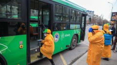 С 26 марта общественный транспорт в Алматы будет работать до 19.00