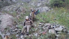 Заблудившихся туристов спасли на Большом Алматинском пике