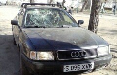 Ночной хулиган крушил автомобили в Павлодаре