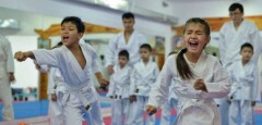 Секции по каратэ и плаванию для особенных детей открылись в Астане