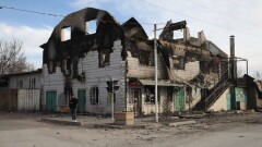 В Кордайском районе под завалами нашли обгоревшие человеческие останки