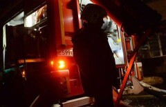 Женщина пострадала при эвакуации во время пожара на фабрике в Жезказгане