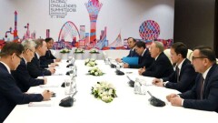 Назарбаев отдельно встретился с именитыми гостями АЭФ-2018