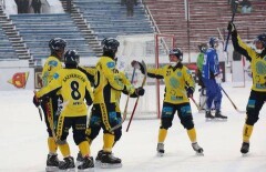 Сборная Казахстана по хоккею с мячом пробилась в полуфинал чемпионата мира