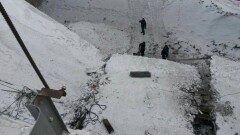 Масштабы обрушения моста в Усть-Каменогорске показали с помощью дрона