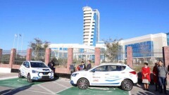 Первые бесплатные электрозаправочные станции для авто открыли в Мангистау