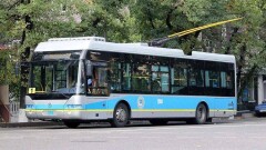 В Алматы не все троллейбусы вышли на маршруты из-за проблем с напряжением
