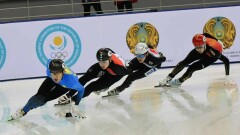 Казахстан выиграл одну медаль на этапе Кубка мира по шорт-треку в Алматы