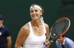 Ярослава Шведова впервые в карьере вышла в четвертьфинал "Уимблдона"