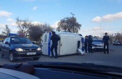 Наказан водитель, допустивший наезд на автозак с Голышкиным и Бахралиновым