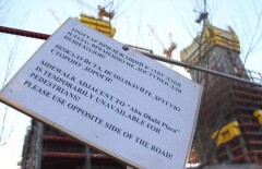 На строящемся небоскрёбе "Абу-Даби Плаза" в Астане возникла угроза обрушения