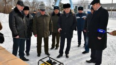 Аким СКО проинспектировал подготовку к паводку 