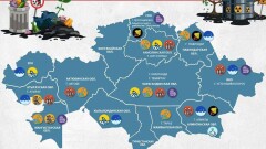 "Удивляет, что мы до сих пор не вымерли". Карту экологических проблем Казахстана составили в НПК