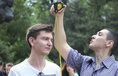 Самые высокие люди встретились в Алматы