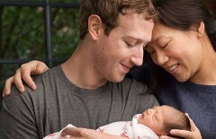 Ради дочки Цукерберг отдаст свои акции Facebook