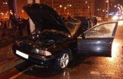 В Алматы в аварии серьёзно пострадали три человека