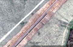 После реконструкции дороги от уникального геоглифа в Костанайской области осталось 30% 