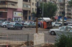 Видео погони со стрельбой в Алматы появилось в сети