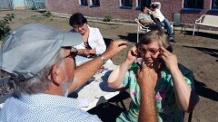 На Курбан-айт немцы подарили семейчанам очки, арабы – баранину