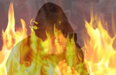 Житель Костаная поджёг себя после ссоры с дочерью