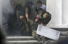 Теракт в Киеве на фото и видео