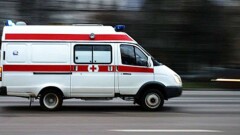 Машина скорой помощи с больными перевернулась в Уральске