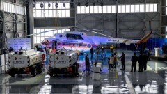 В Алматы презентовали первый вертолёт казахстанской сборки Ми-8АМТ. Фоторепортаж
