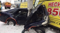 Водителю попавшей под трамвай машины в Усть-Каменогорске выплатили компенсацию 