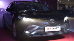 В Астане презентовали новую Toyota Camry в двух комплектациях