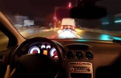 Стритрейсеры устроили гонки по ночному Шымкенту