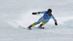 Горнолыжник Игорь Закурдаев в четвёртый раз выступил за Казахстан на ОИ-2018