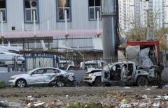 Автомобиль взорвался на территории жандармерии в Турции