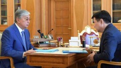 Касым-Жомарт Токаев принял председателя Верховного суда Жакипа Асанова