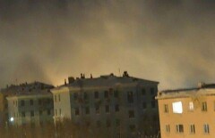 Видео лавины, накрывшей город в Заполярье, сняли очевидцы