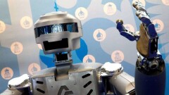 На Байконуре робота Фёдора разместили в кресле пилота корабля для полёта на МКС 