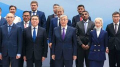 Касым-Жомарт Токаев открыл здание суда и международного арбитражного центра МФЦА
