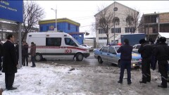 В Шымкенте возле здания прокуратуры мужчина совершил самоподжог