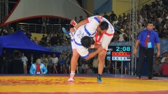 Казахстан выиграл три золотые медали на чемпионате мира по Qazaq kuresi