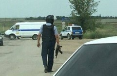При нападении на блокпост полиции близ Актобе погиб участковый