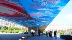 В Нур-Султане появится ещё одна досуговая зона под мостом. Эскизы проекта