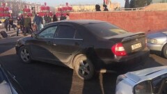 Полицейские оштрафовали водителя, устроившего затор у вокзала Астаны
