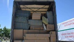Узбекистан прислал в Туркестан медицинские маски, защитные костюмы, перчатки и термометры 