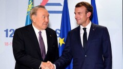 Нурсултан Назарбаев встретился с президентом Франции Эмманюэлем Макроном 