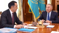 Назарбаев и Сагинтаев обсудили повышение роли фракции Nur Otan в маслихате Алматы