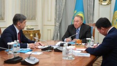 Нурсултан Назарбаев принял в Акорде министра обороны РК