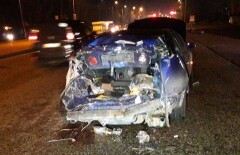 В Алматы водитель Lexus попал под свою машину