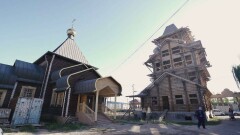 Как в храме Рождества Пресвятой Богородицы освятили колокола без колокольни. Репортаж