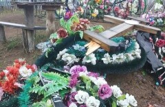 Задержан вандал разгромивший десятки могил в ЗКО 