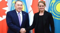 Нурсултан Назарбаев встретился с генерал-губернатором Канады Жюли Пайетт