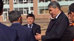 В Астане начали строить участок дороги по улице Кумисбекова